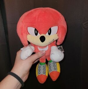 Knuckles Plush Toy From Sonic The Hedgehog - Red